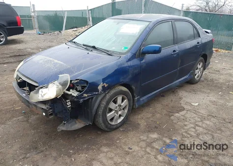 2004 Toyota Corolla S из США, поврежденный, VIN 2T1BR32E84C242300